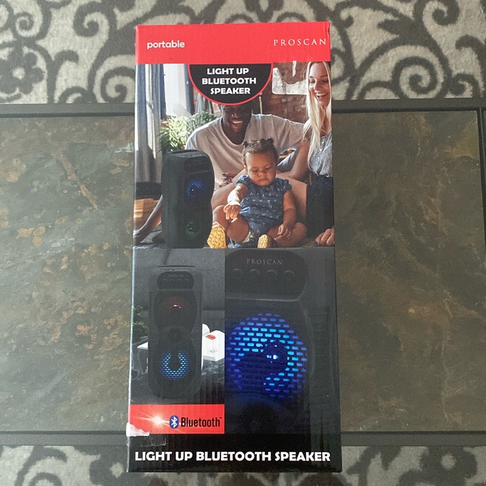 New light up Bluetooth speaker
